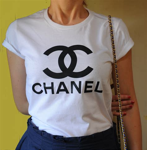 chanel t-shirt women's|chanel oversized t shirt.